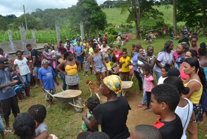 Comunidade quilombola do Buieié recebe as cestas básicas enviadas pela Fundação Palmares