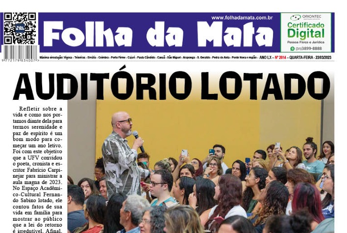 Folha da Mata 2814 - 22/03/2023