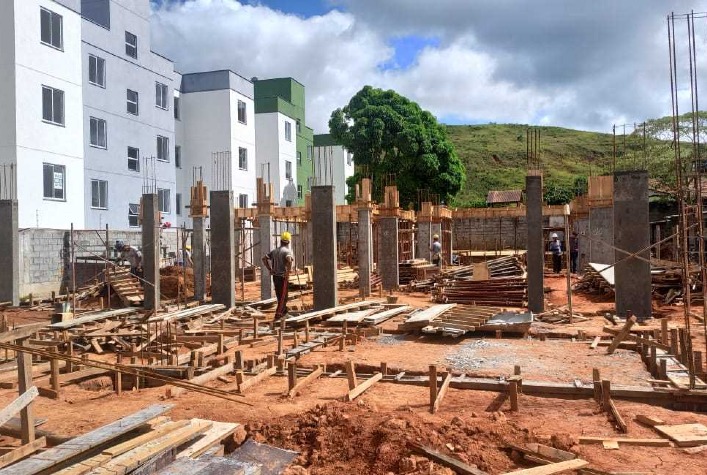 Obras na creche do Silvestre seguem em nova etapa