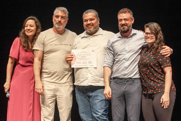 Viçosa recebe 'Selo Cidade Amiga do Audiovisual'