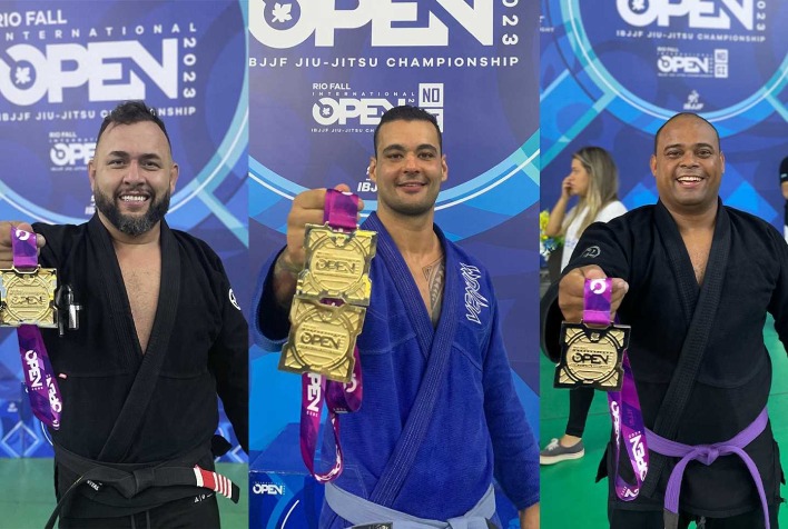 Atletas de Viçosa conquistam ouro em Campeonato de Jiu-Jitsu no Rio de Janeiro
