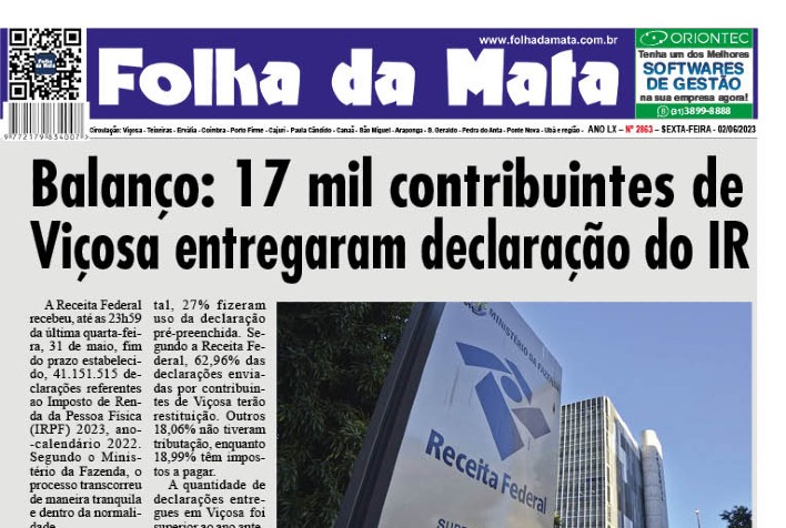 Folha da Mata 2863 - 02/06/2023