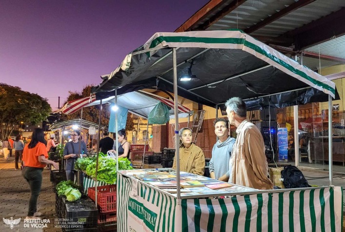 Feira Livre da Estação terá barraca para troca de livros