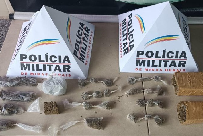 Polícia prende dois homens por tráfico de drogas em Viçosa