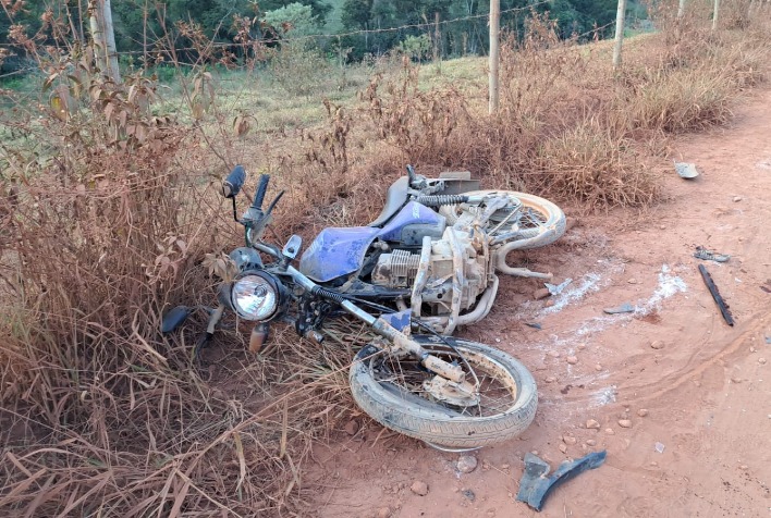 Motociclista morre em acidente na estrada que liga Viçosa e Airões