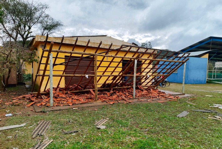 Temporal causa estragos na comunidade de São Venâncio, em Coimbra