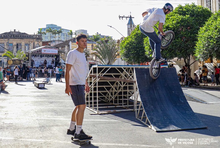 Aberta seleção de bandas e DJs para o 2º Festival de Esportes Radicais Urbanos de Viçosa