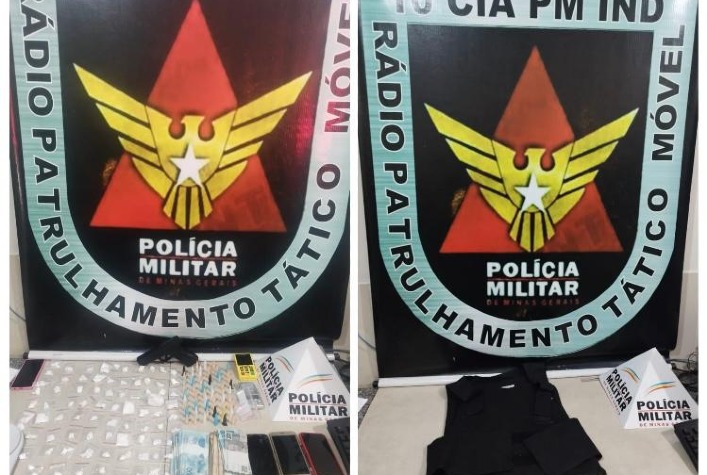Cinco pessoas são presas em operação da PM em combate ao tráfico de drogas em Viçosa
