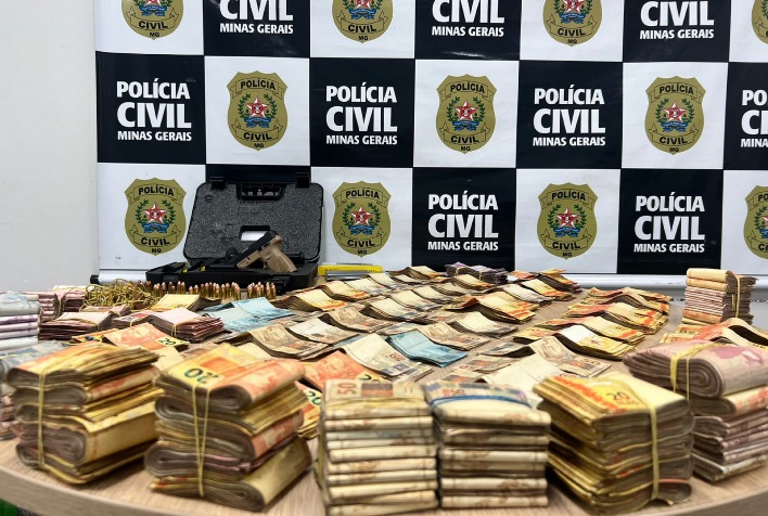 Dinheiro de tráfico: Polícia Civil apreende R$ 100 mil durante operação em BH