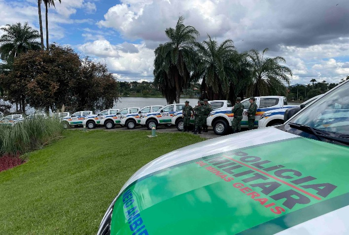 Cataguases, Muriaé e Ubá recebem novas viaturas para a Polícia Militar de Meio Ambiente