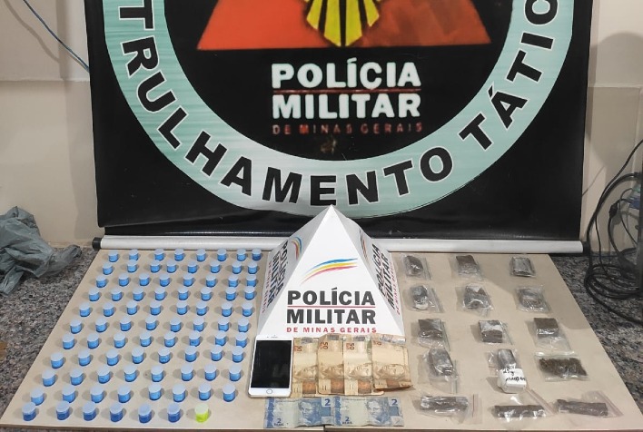 Polícia apreende drogas no João Braz