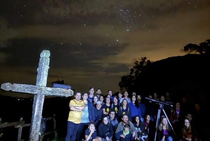 Observação astronômica na Serra do Brigadeiro encanta participantes