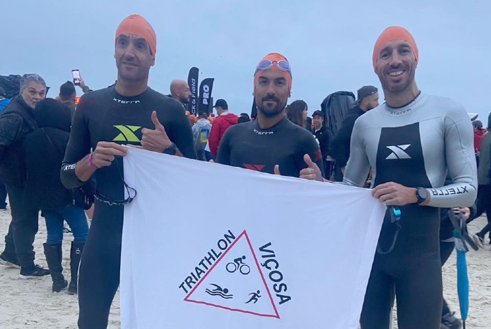 Atletas viçosenses do triathlon participam do Ironman Brasil