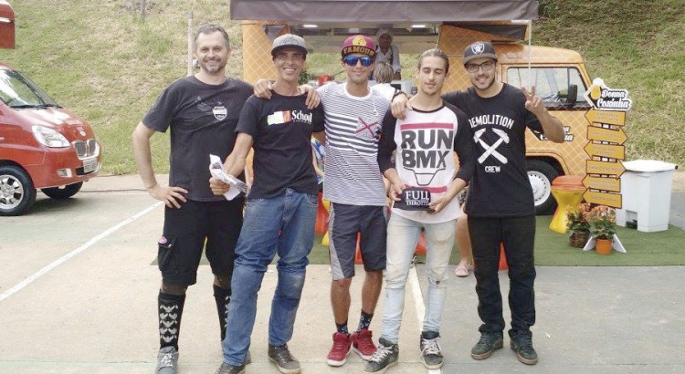 Zé Pedro na Copa Minas de BMX