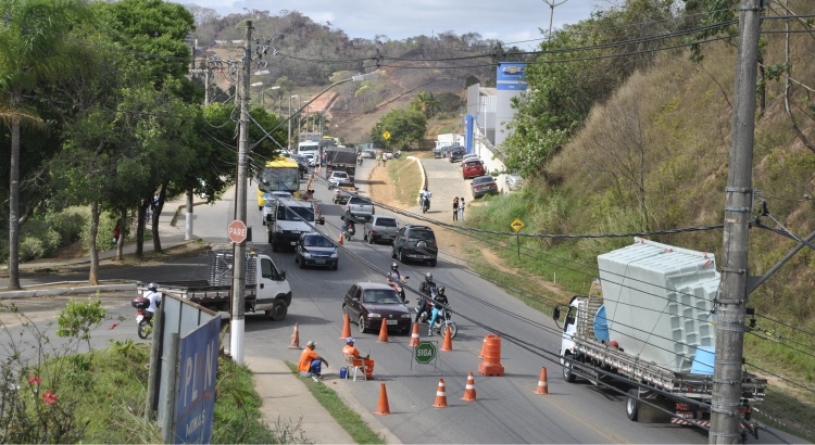 Restauração da rodovia BR-120 já chegou a Viçosa