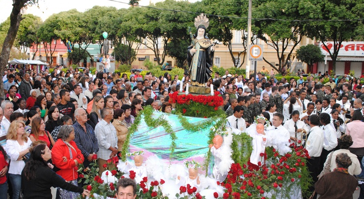 Trânsito terá alterações devido à procissão de Santa Rita