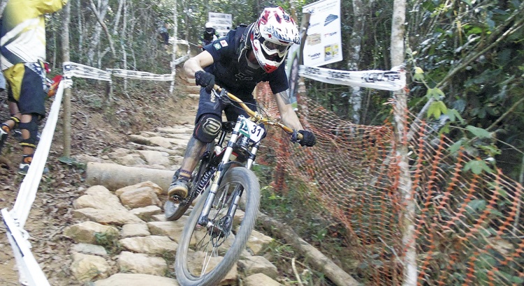 Muita gente no Downhill de Coimbra