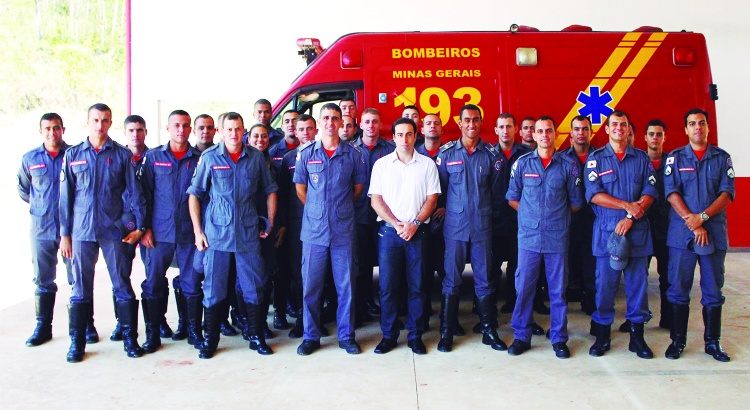 Viçosa recebe pelotão de Bombeiros Militares