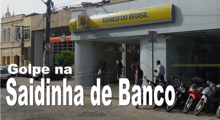 Golpe na saída de banco