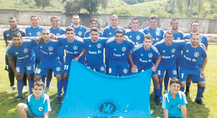 Time da Horta de Cajuri estreia uniforme com vitória