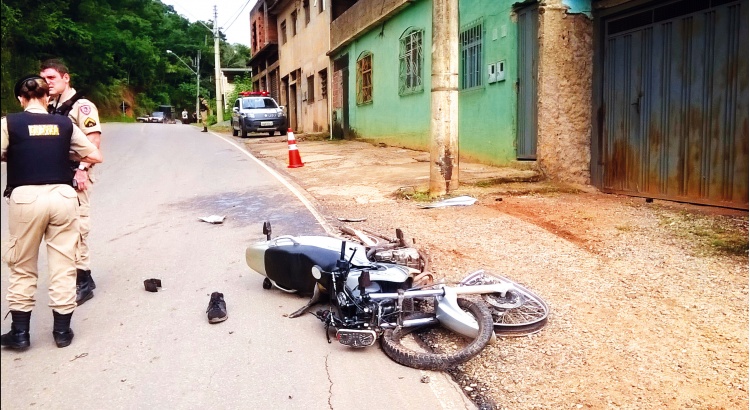 Acidente no bairro Cidade Nova