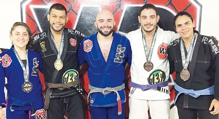 Atletas da WR no Mundial de Jiu-jitsu