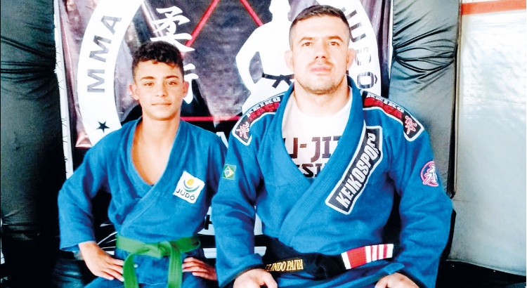 Júlio César brilha no jiu-jitsu