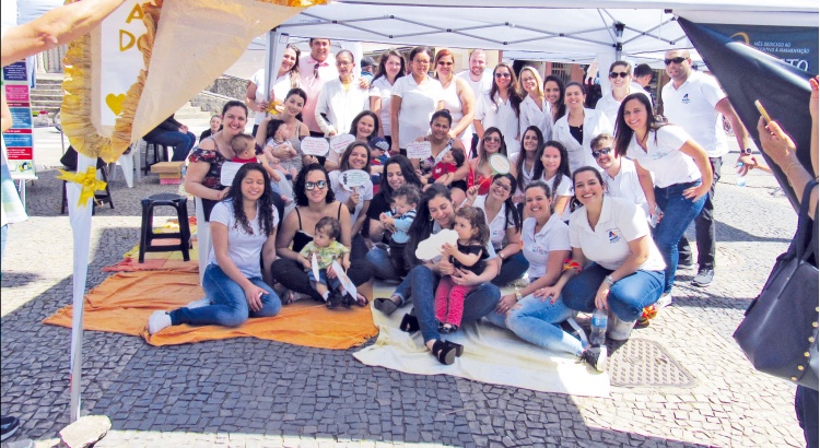 Incentivo à amamentação mobilizou mães na Silviano Brandão