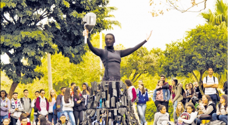 Ato na UFV lembra o incêndio no Museu Nacional