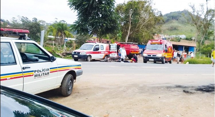 Dois acidentes graves nas proximidades de Teixeiras