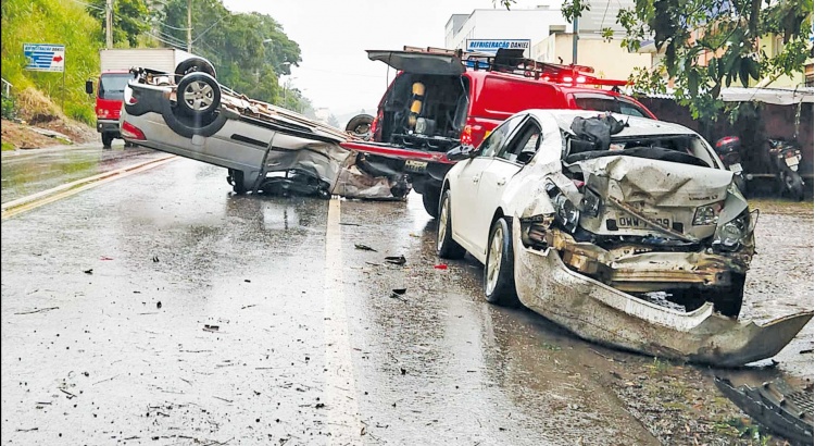 Grave acidente em Silvestre