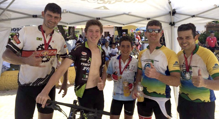 Atletas de Viçosa premiados em maratona de Montain Bike