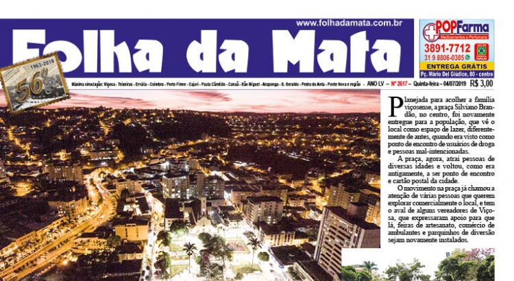 Capa da última edição