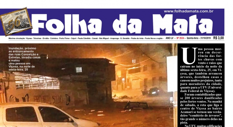 Capa da próxima edição