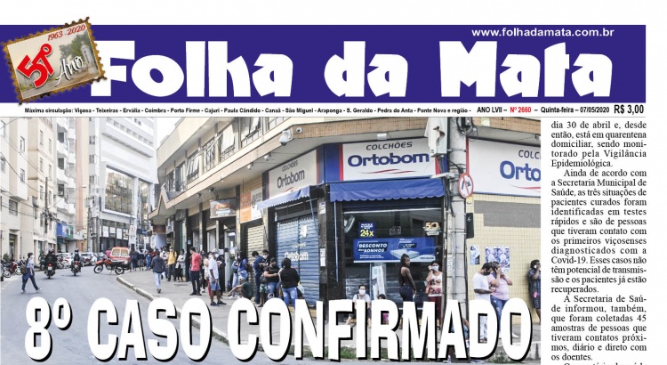 Capa da próxima edição